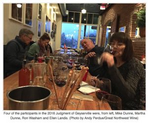 Judgment of Geyserville 2016